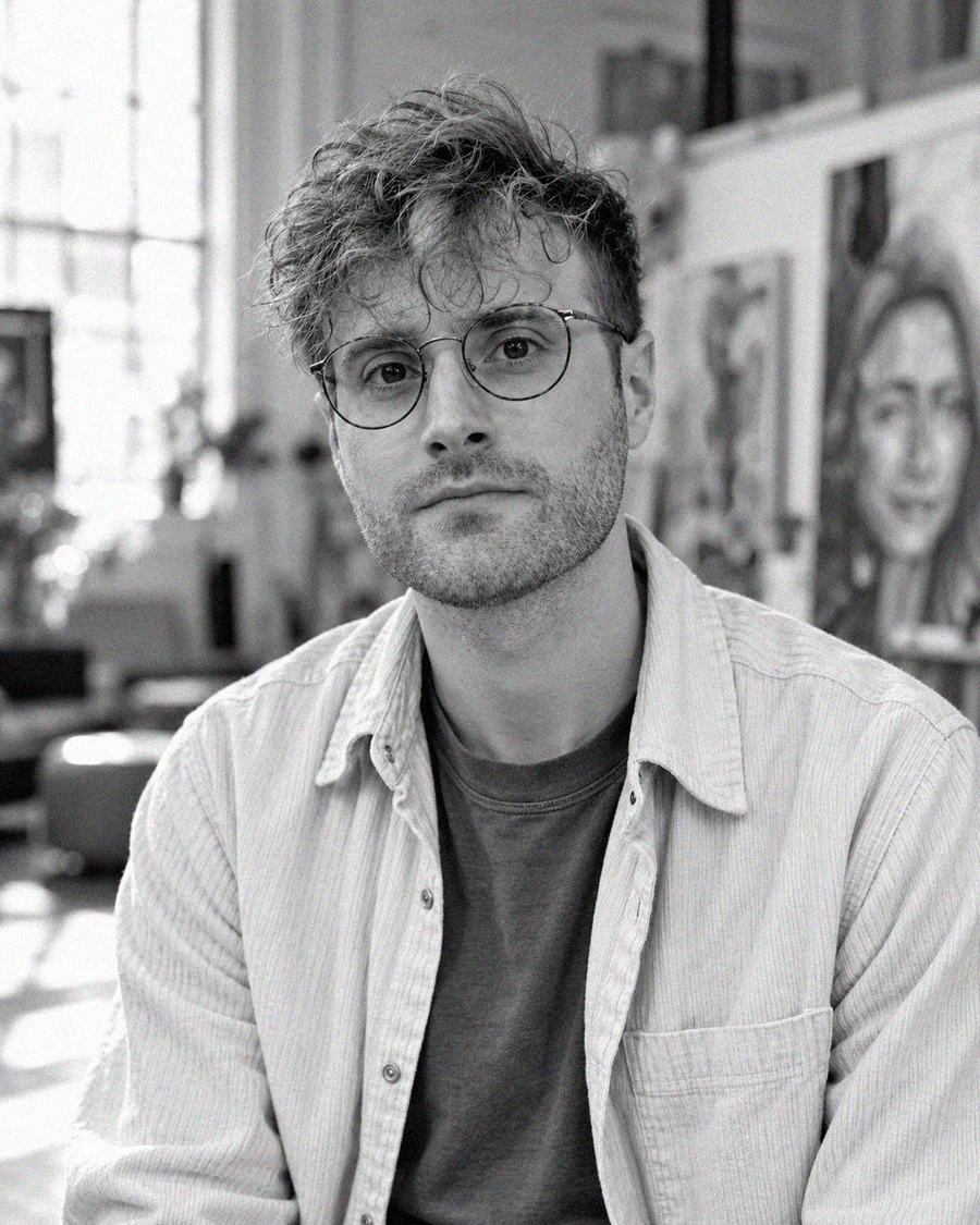 Joseph Fula in his studio.